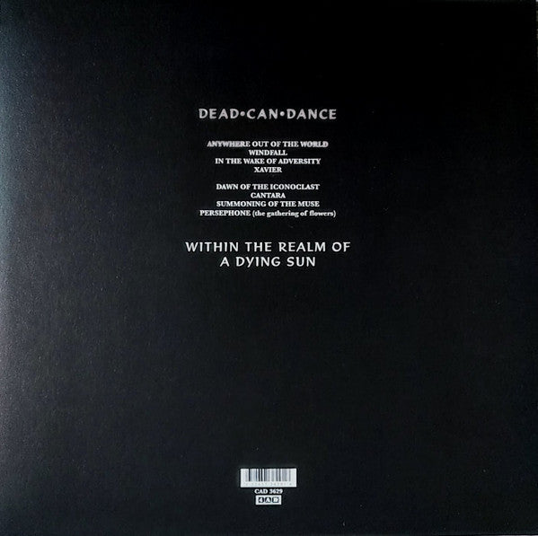 Dead Can Dance : Within The Realm Of A Dying Sun (LP, Album, RE, RM, RP)