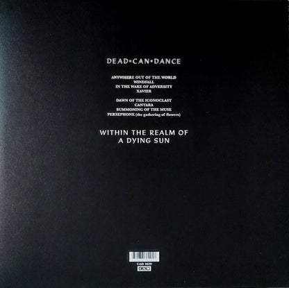 Dead Can Dance : Within The Realm Of A Dying Sun (LP, Album, RE, RM, RP)