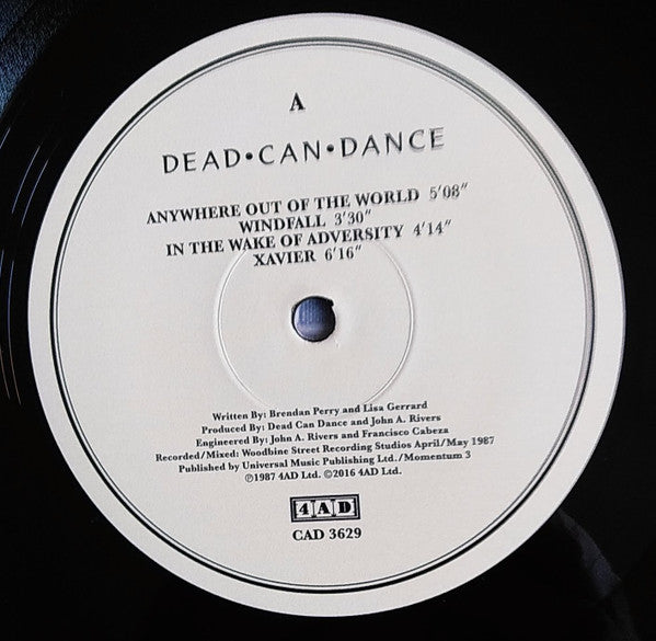 Dead Can Dance : Within The Realm Of A Dying Sun (LP, Album, RE, RM, RP)