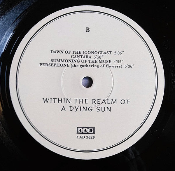 Dead Can Dance : Within The Realm Of A Dying Sun (LP, Album, RE, RM, RP)