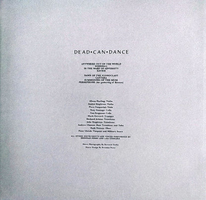 Dead Can Dance : Within The Realm Of A Dying Sun (LP, Album, RE, RM, RP)