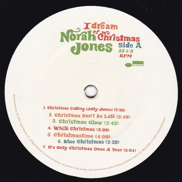 Norah Jones : I Dream Of Christmas (LP, Album)