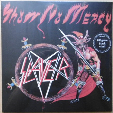 Slayer : Show No Mercy (LP, Album, RE, RM, 180)