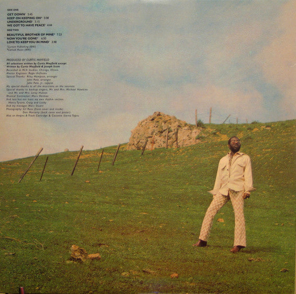 Curtis Mayfield : Roots (LP, Album, RE, Gat)