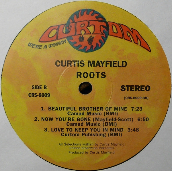 Curtis Mayfield : Roots (LP, Album, RE, Gat)