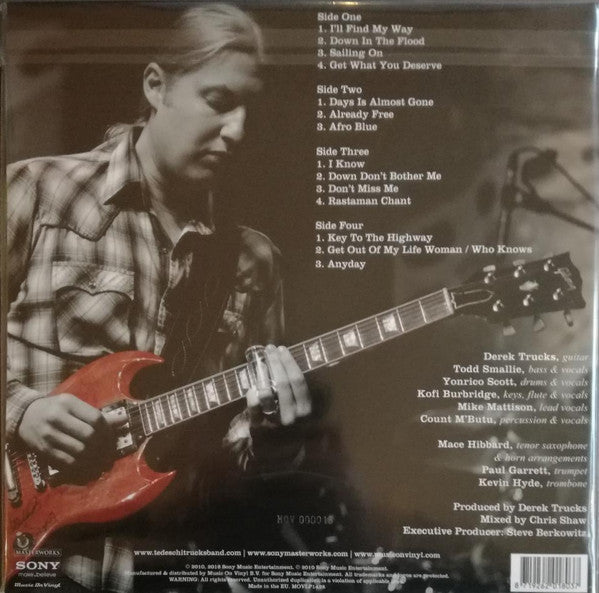 The Derek Trucks Band : Roadsongs (2xLP, Album, Ltd, Num, RE, Blu)