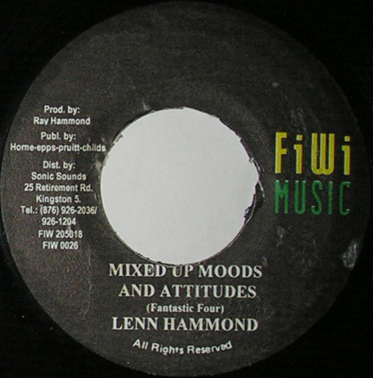 Lenn Hammond : Mixed Up Moods And Attitudes (7")