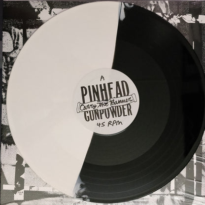 Pinhead Gunpowder : Carry The Banner (12", MiniAlbum, RE, Whi)