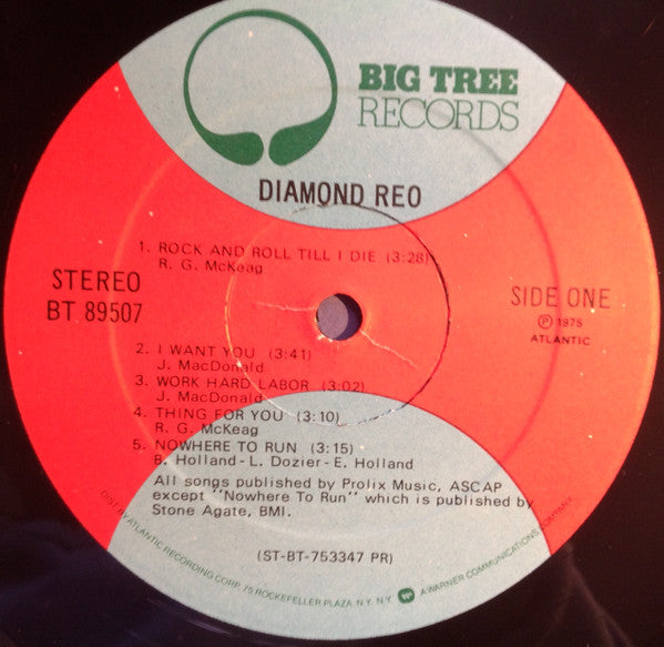 Diamond Reo : Diamond Reo (LP, Album, Pre)