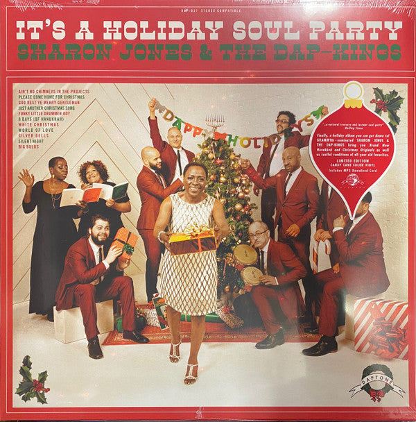 Sharon Jones & The Dap-Kings : It's A Holiday Soul Party (LP, Album, Ltd, RE, Can)