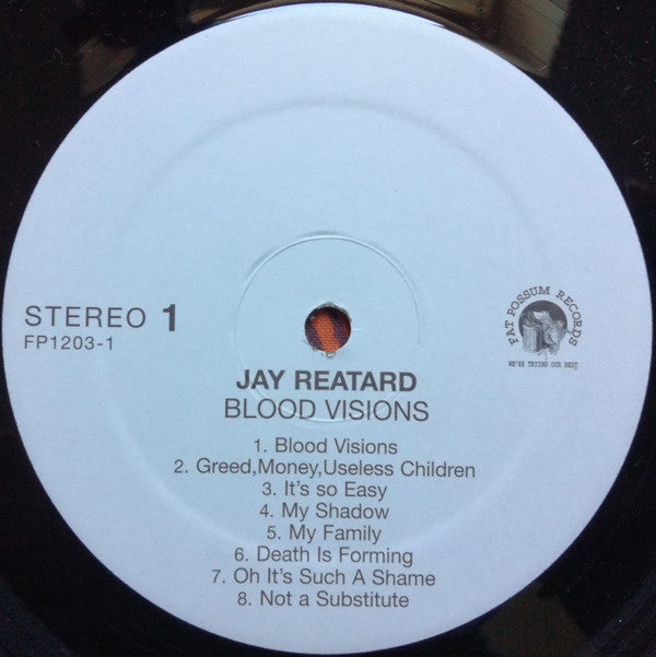 Jay Reatard : Blood Visions (LP, Album, RE)