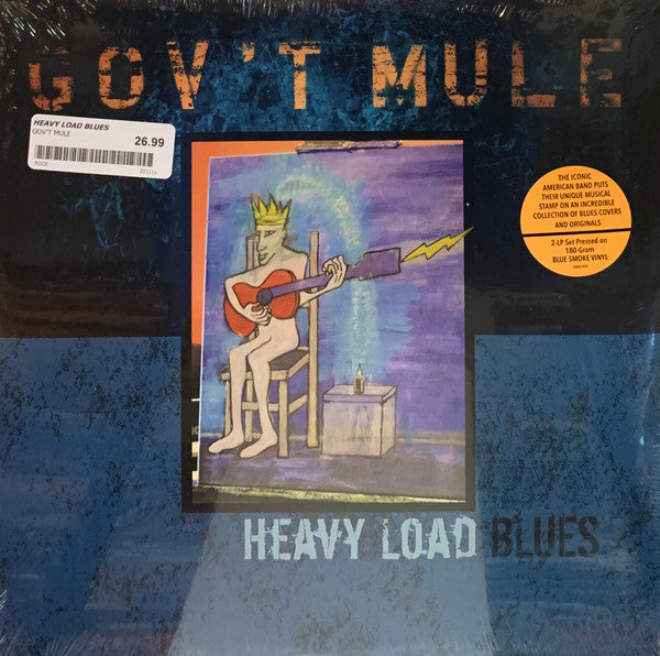 Gov't Mule : Heavy Load Blues (2xLP, Album, Blu)