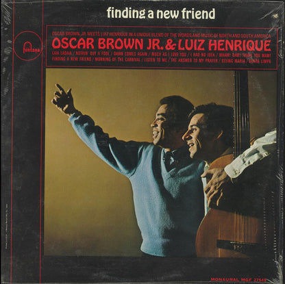 Oscar Brown Jr. & Luiz Henrique : Finding A New Friend (LP, Album, Mono)