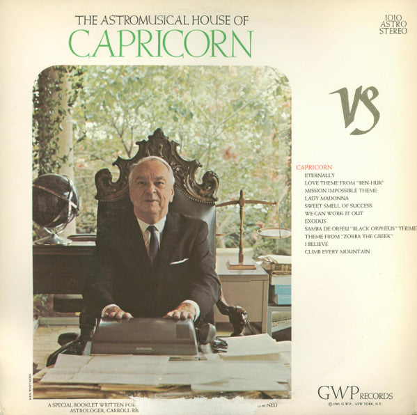 Unknown Artist : The Astromusical House Of Capricorn (LP, Album, Gat)