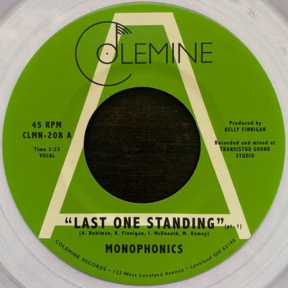Monophonics : Last One Standing (7", Single, Ltd, Cle)