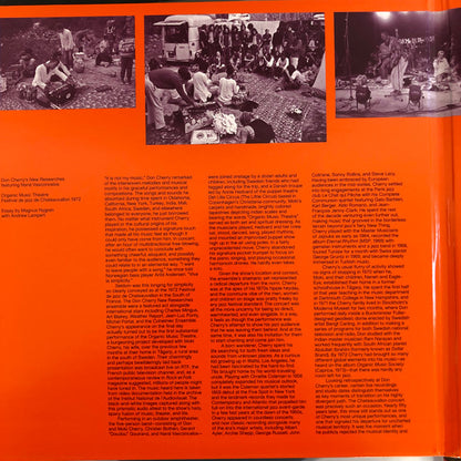 Don Cherry's New Researches Featuring Naná Vasconcelos : Organic Music Theatre (Festival De Jazz De Chateauvallon 1972) (2xLP, Album)