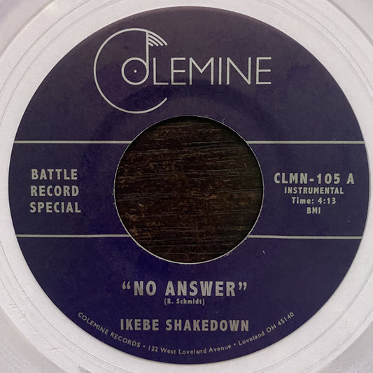 Ikebe Shakedown / The Jive Turkeys : No Answer / No Answer (7", Single, RE, RM, Cle)