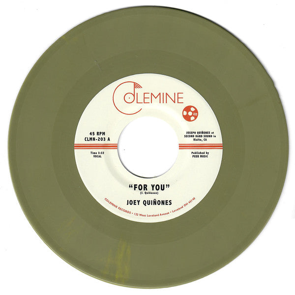 Buy Joey Quinones For You (7", Single, Ltd, Ran) Online for a great