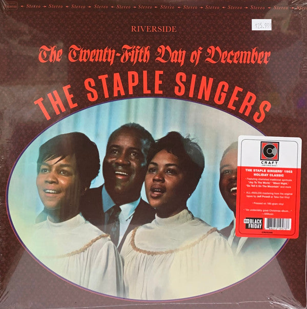 The Staple Singers : The Twenty-Fifth Day Of December (LP, Album, RE, 180)