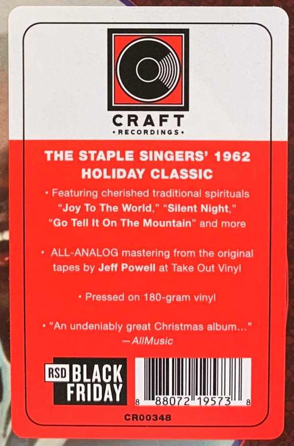 The Staple Singers : The Twenty-Fifth Day Of December (LP, Album, RE, 180)