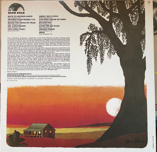 Canned Heat, Memphis Slim * The Memphis Horns : Memphis Heat (LP, Album, RE, Tur)