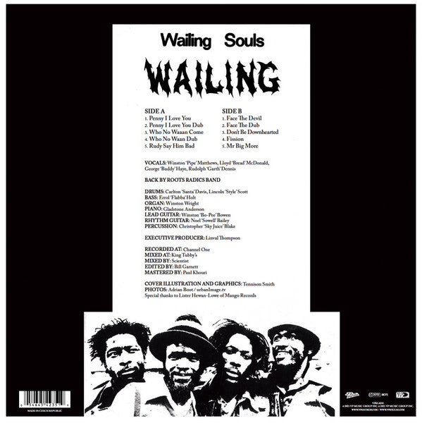 Wailing Souls : Wailing (LP, Album, RM, Col + 12", RM, Col)