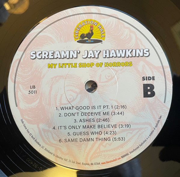 Screamin' Jay Hawkins : My Little Shop of Horrors (LP, Album, RE)