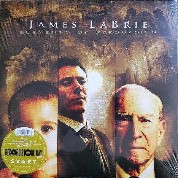 James LaBrie : Elements Of Persuasion (2xLP, Album, RE, Yel)