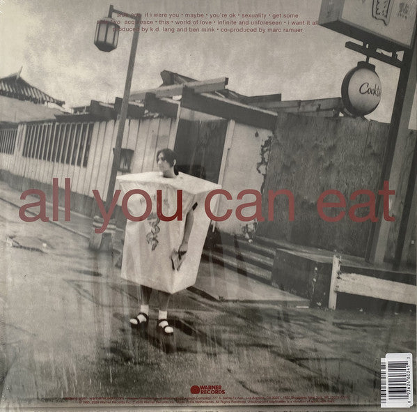 k.d. lang : All You Can Eat (LP, Album, RSD, Ora)