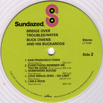 Buck Owens And His Buckaroos : Bridge Over Troubled Water (LP, Album, RE, Cle)