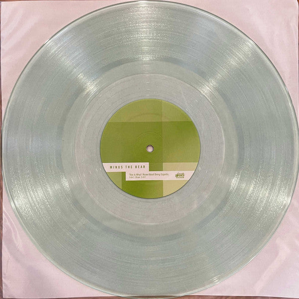 Minus The Bear : This Is What I Know About Being Gigantic (12", EP, Ltd, RE, RM, Cok)