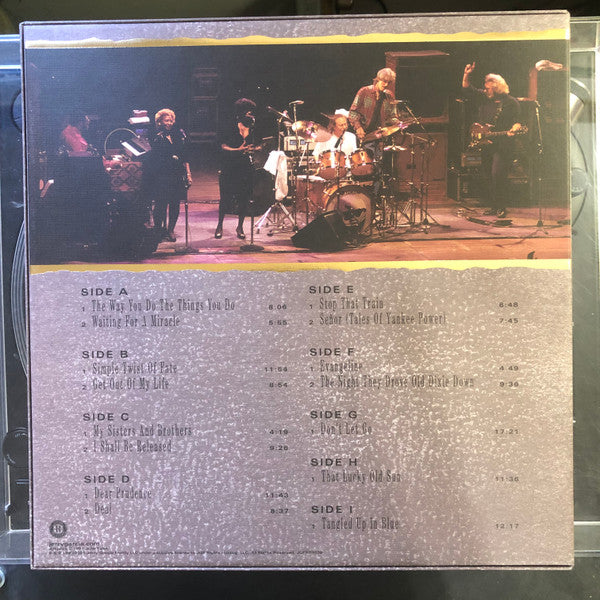 The Jerry Garcia Band : Jerry Garcia Band (4xLP, 180 + LP, S/Sided, Etch, 180 + Box, Album, D)