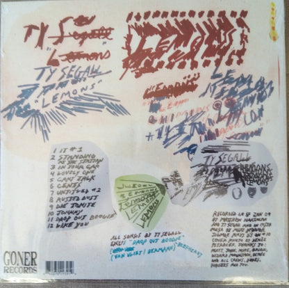 Ty Segall : Lemons (LP, Album, RP, Yel)