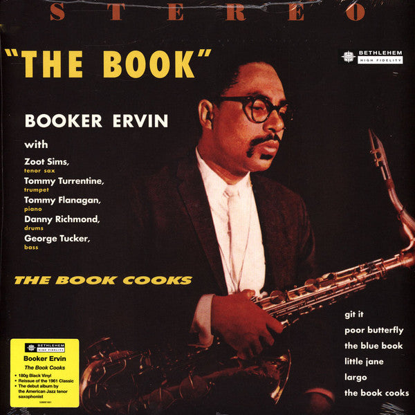 Booker Ervin : The Book Cooks (LP, Album, RE, RM)