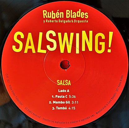 Ruben Blades y Roberto Delgado & Orquesta : Salswing! (2xLP, Album)
