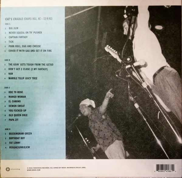 Ween : At The Cat's Cradle, 1992 (2xLP, Album, Cle)