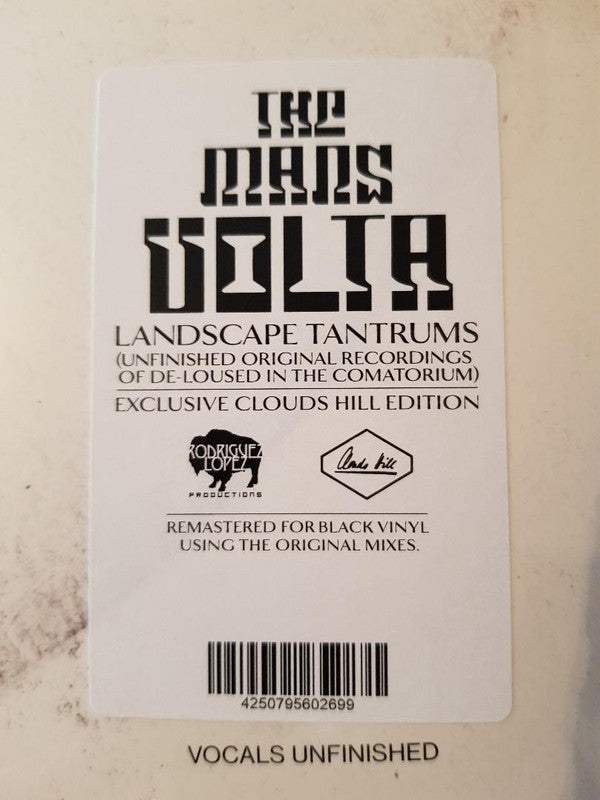 Mars Volta, The : Landscape Tantrums (Unfinished Original Recordings Of De​-​Loused In The Comatorium) (LP,Album,Remastered,Stereo)