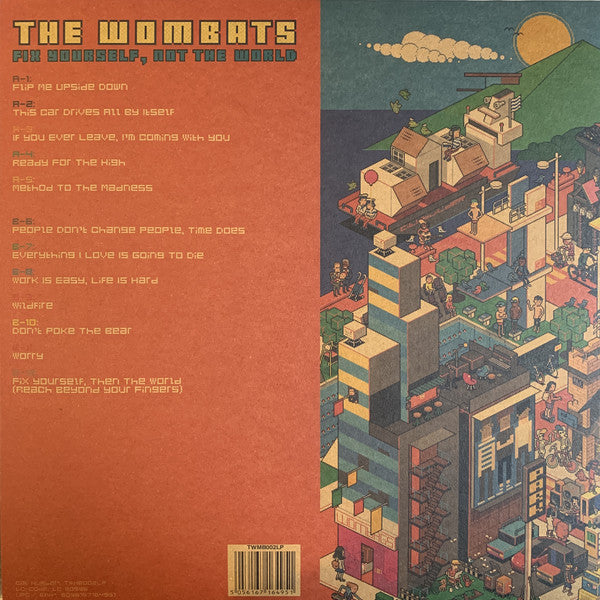 The Wombats : Fix Yourself, Not The World (LP, Album, Ltd, Eco)