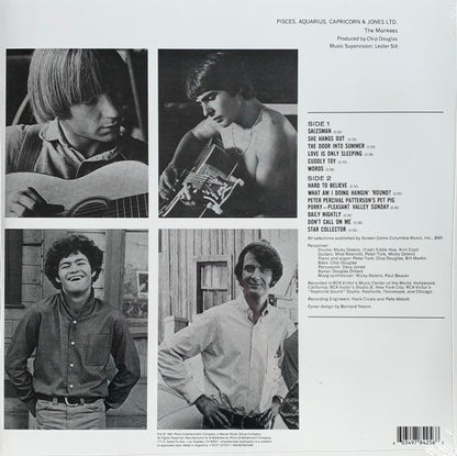 The Monkees : Pisces, Aquarius, Capricorn & Jones Ltd. (LP, Album, Ltd, RE, Tra)