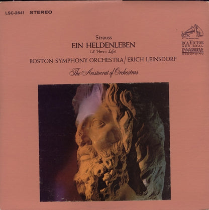 Richard Strauss / Boston Symphony Orchestra, Erich Leinsdorf : Ein Heldenleben (A Hero's Life) (LP)