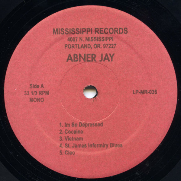 Abner Jay : True Story Of Abner Jay (LP, Comp, Mono, RP)