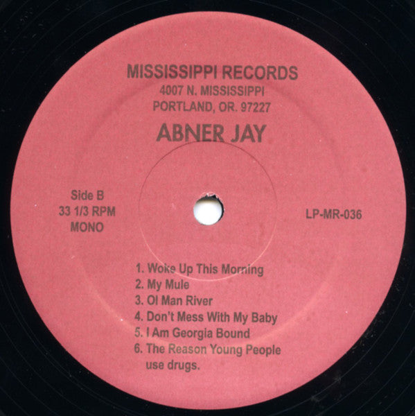 Abner Jay : True Story Of Abner Jay (LP, Comp, Mono, RP)