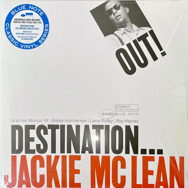 Jackie McLean : Destination... Out! (LP, Album, RE, 180)