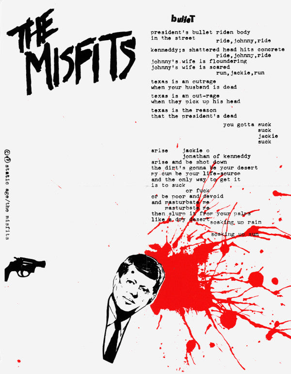The Misfits* : Bullet (7", EP, RE, Unofficial, W/Lbl)