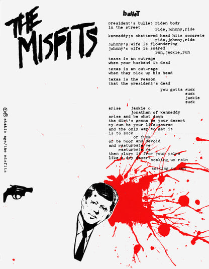 The Misfits* : Bullet (7", EP, RE, Unofficial, W/Lbl)