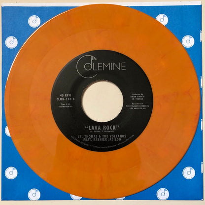 Jr. Thomas & The Volcanos : Sunk In The Mist / Lava Rock (7", Single, Ltd, Ora)