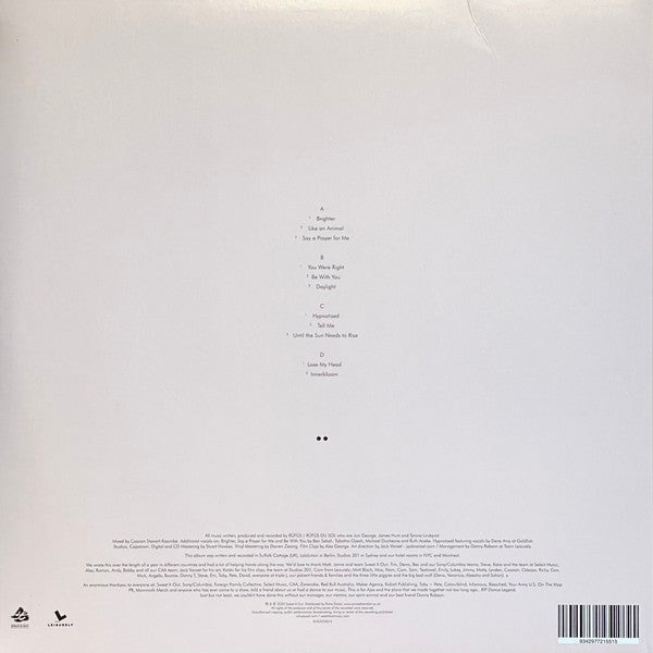 Rüfüs Du Sol* : Bloom (LP, Pin + LP, Whi + Ltd, RP)