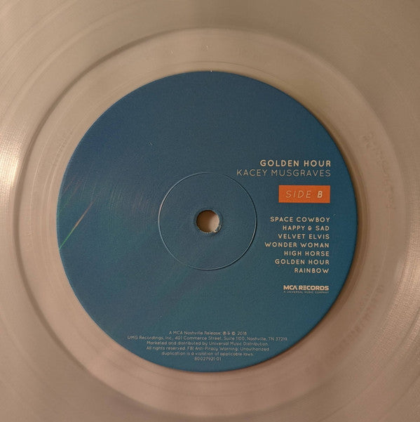 Kacey Musgraves : Golden Hour (LP, Album, RP, Cle)