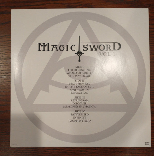 Magic Sword : Magic Sword Vol. 1 (2xLP, Album, Whi)