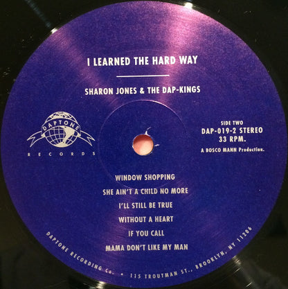 Sharon Jones & The Dap-Kings : I Learned The Hard Way (LP, Album)